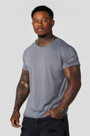 4323 - After Hours Tee Grey - Unmatched Kicks - YOUNG LA