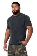 4325 - XCUT TEES - BLACK WASH - Unmatched Kicks - YOUNG LA