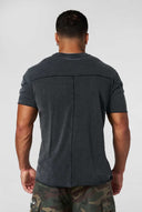 4325 - XCUT TEES - BLACK WASH - Unmatched Kicks - YOUNG LA
