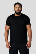 4331 - Merino Wool Tees Black - Unmatched Kicks - YOUNG LA