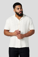 4335 - Monte Carlo Knit Button - Ups Off - White - Unmatched Kicks - YOUNG LA