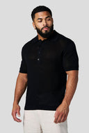 4341 - Lightweight Resort Polos Black - Unmatched Kicks - YOUNG LA