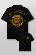 4351 - Old Money Soccer Jersey Black - Unmatched Kicks - YOUNG LA