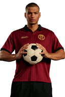 4351 - Old Money Soccer Jersey Burgundy - Unmatched Kicks - YOUNG LA