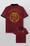 4351 - Old Money Soccer Jersey Burgundy - Unmatched Kicks - YOUNG LA