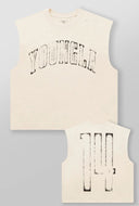 3095 - SACRED SIGIL CUT-OFFS WHITE