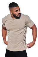 466 Tailored Tees Beige - Unmatched Kicks - YOUNG LA