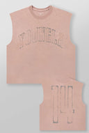 3095 - SACRED SIGIL CUT-OFFS PINK