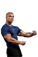 YOUNG LA 475 SuperVillain Compression Tees Navy