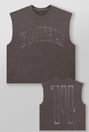 3095 - SACRED SIGIL CUT-OFFS DARK GREY