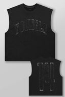 3095 - SACRED SIGIL CUT-OFFS BLACK