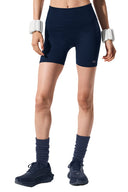 5" Seamless Ribbed Favorite Short Navy - Unmatched Kicks - ALO