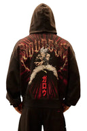5053 - One Punch Man Hoodies Garou - Unmatched Kicks-YOUNG LA