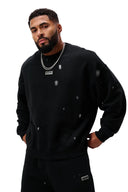 5056 - Comfy Collection - Crewneck Black - Unmatched Kicks - YOUNG LA