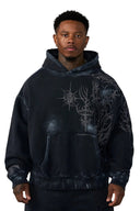 5057 - Cyberpunk Hoodies Black Wash - Unmatched Kicks - YOUNG LA
