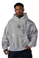 5057 - Cyberpunk Hoodies Light Grey Wash - Unmatched Kicks - YOUNG LA
