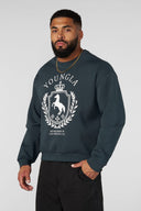 5075 - Old Money Crewnecks Dark Green