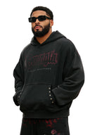 5083 - NARUTO STUD ARTWORK HOODIES Kakuzu - Unmatched Kicks-YOUNG LA