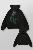 5083 - NARUTO STUD ARTWORK HOODIES Kakuzu - Unmatched Kicks-YOUNG LA