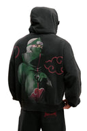 5083 - NARUTO STUD ARTWORK HOODIES Kakuzu - Unmatched Kicks-YOUNG LA