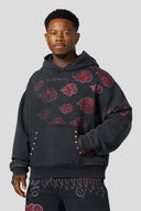 5083 - NARUTO STUD ARTWORK HOODIES Akatsuki