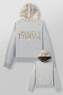 5098 - Tree Camo Hoodies Heather Grey - Unmatched Kicks - YOUNG LA