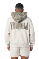 5098 - Tree Camo Hoodies Oatmeal - Unmatched Kicks - YOUNG LA