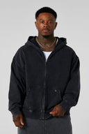 5102 - Elevated Essentials - Zip-Ups Black Wash - Unmatched Kicks-YOUNG LA