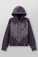 5126 - Revenge Hoodies Purple Wash