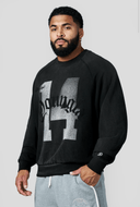 5131 - GOLDEN ERA CREWNECKS BLACK WASH - Unmatched Kicks-YOUNG LA