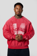 5131 - GOLDEN ERA CREWNECKS RED WASH - Unmatched Kicks-YOUNG LA