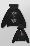 5132 - GOLDEN ERA ZIP-UPS BLACK WASH - Unmatched Kicks-YOUNG LA