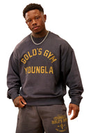 5166 - Gold's Iron Legacy Vintage Crewnecks Navy - Unmatched Kicks-YOUNG LA