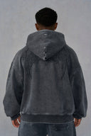 5173 - Batman Stealth Hoodies Grey Wash - Unmatched Kicks-YOUNG LA