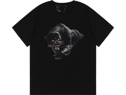 Vlone Black V Panther T-shirt BLACK