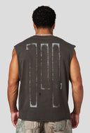 3095 - SACRED SIGIL CUT-OFFS DARK GREY