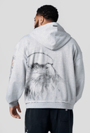 5201 - MOTO ZIP-UPS GREY WASH - Unmatched Kicks-YOUNG LA
