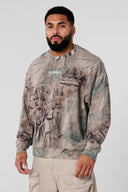 5206 - Tree Camo Collection - Crewnecks Beige Tree Camo - Unmatched Kicks-YOUNG LA