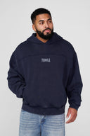 5208 - Crossline Hoodies Navy Wash - Unmatched Kicks-YOUNG LA