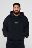 5208 - Crossline Hoodies Black Wash
