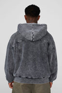 5208 - Crossline Hoodies Grey Wash