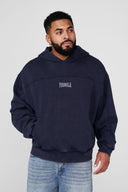 5208 - Crossline Hoodies Navy Wash