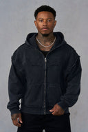 5209 - Batman Armored Zip-Ups Black Wash - Unmatched Kicks-YOUNG LA
