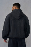 5218 - Batman Street Hoodies Black Wash