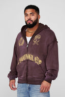 5222 - Ghost Zip-ups Brown Wash