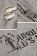 5226 - Gold's Iron Legacy Layered Zip-Ups Heather Grey - Unmatched Kicks-YOUNG LA