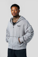 5232 - Tribal Stud Zip-Ups Light Grey - Unmatched Kicks-YOUNG LA