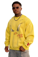 5255 - Looney Tunes Face Crewnecks Tweety Y - Unmatched Kicks-YOUNG LA