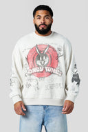5256 - Looney Tunes Graffiti Crewnecks Allover Sketch - Unmatched Kicks-YOUNG LA