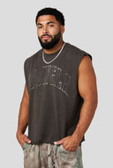 3095 - SACRED SIGIL CUT-OFFS DARK GREY
